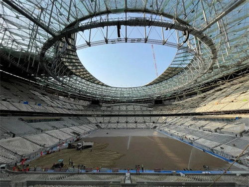 創(chuàng)下六項(xiàng) 世界之最 中國建造 首秀世界杯